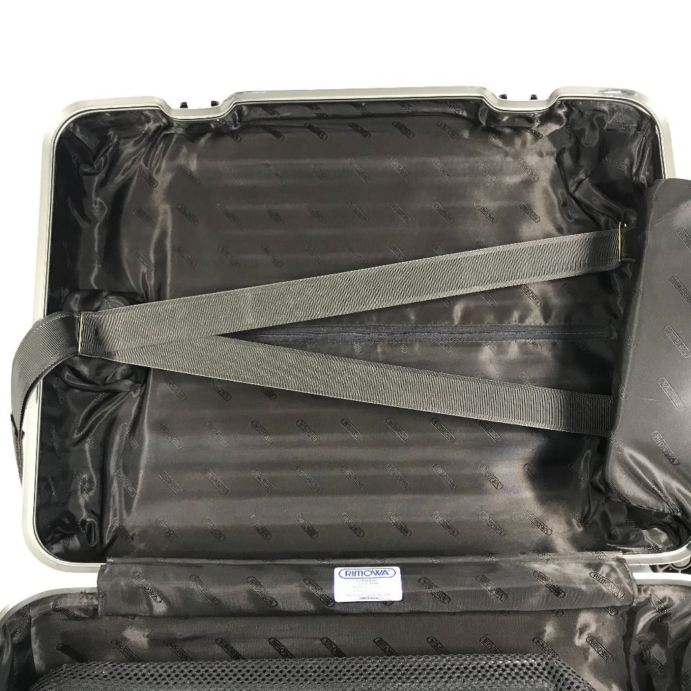 RIMOWA 920.52 suitcase Topaz Trunk 4-Wheel Travel Bag Carry Bag Titanium Gold Used