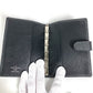 LOUIS VUITTON R20426 Taiga AgendaPM Agenda PM Stationery System Planner Diary Notebook cover Taiga Leather Ardoise Black Used