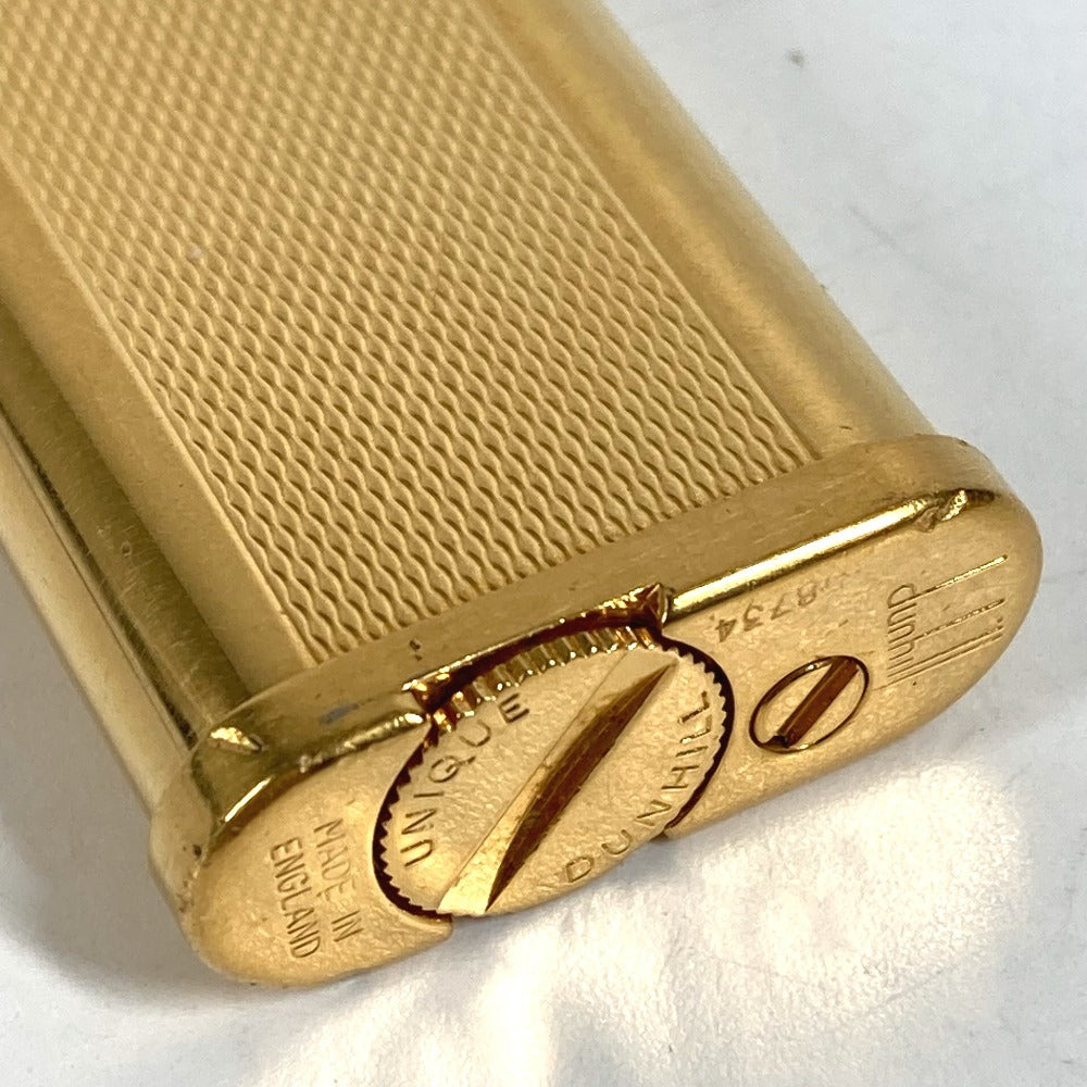 Dunhill Smoking accessories, cigarette smoke Lighter Metal Gold Used