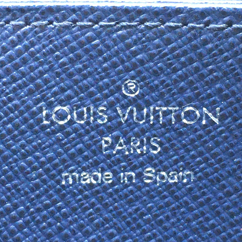 LOUIS VUITTON M64078 エピ デニム ジッピーウォレット ラウンドファスナー 長財布 エピレザー レディース ルージュ レッド系