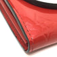LOUIS VUITTON M90489 モノグラムヴェルニ ポルトフォイユ サラ バード 鳥 長財布 モノグラムヴェルニ レディース スリーズ レッド