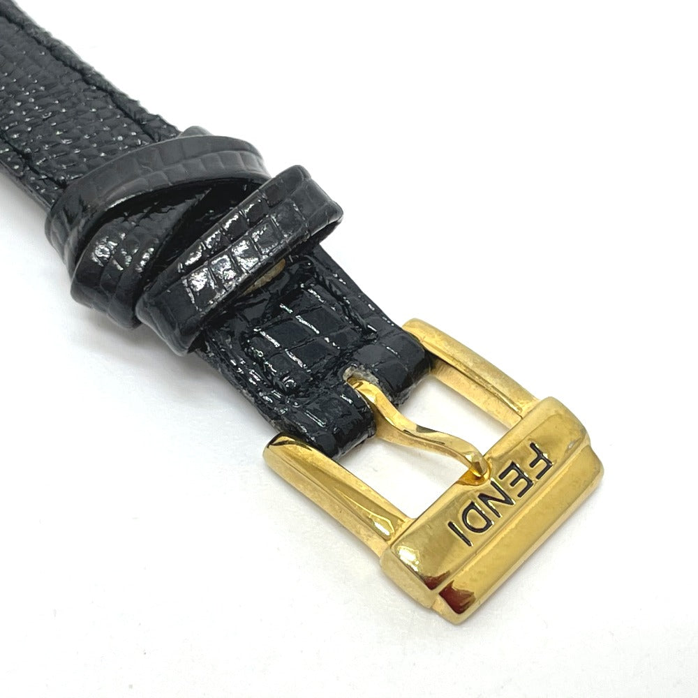 FENDI 640L チェンジベルト 4色 クオーツ 腕時計 SS レディース マルチカラー×ゴールド金具