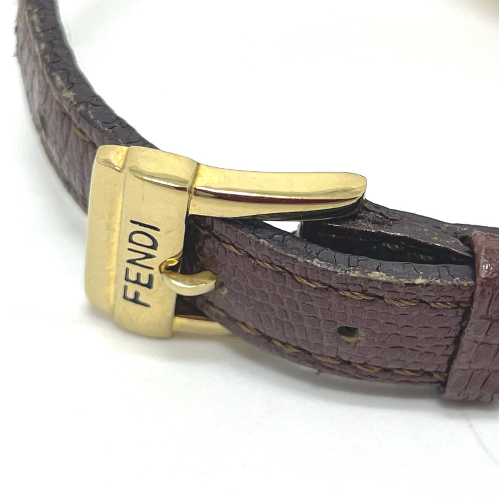 FENDI 640L チェンジベルト 5色 クオーツ 腕時計 SS レディース マルチカラー×ゴールド金具