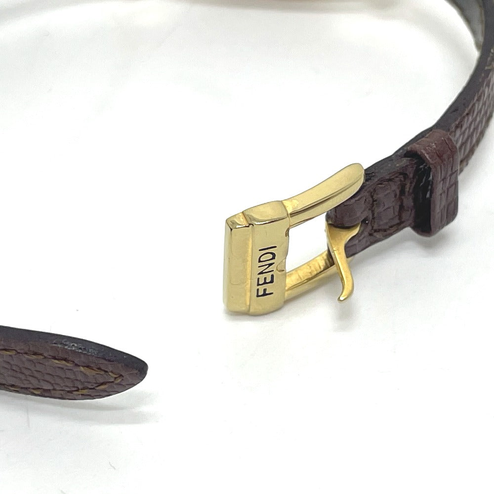 FENDI 640L チェンジベルト 5色 クオーツ 腕時計 SS レディース マルチカラー×ゴールド金具