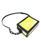LOUIS VUITTON M55932 Monogram Prism Soft Trunk Shoulder Bag in Black Leather with Hologram Pattern