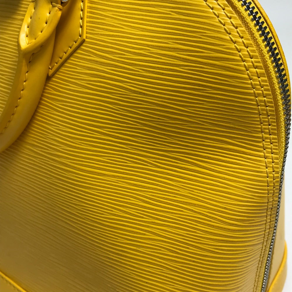 LOUIS VUITTON M40951 Epi Alma PM Tote Bag, Handbag, Epi Leather, Women's, Mimosa Yellow