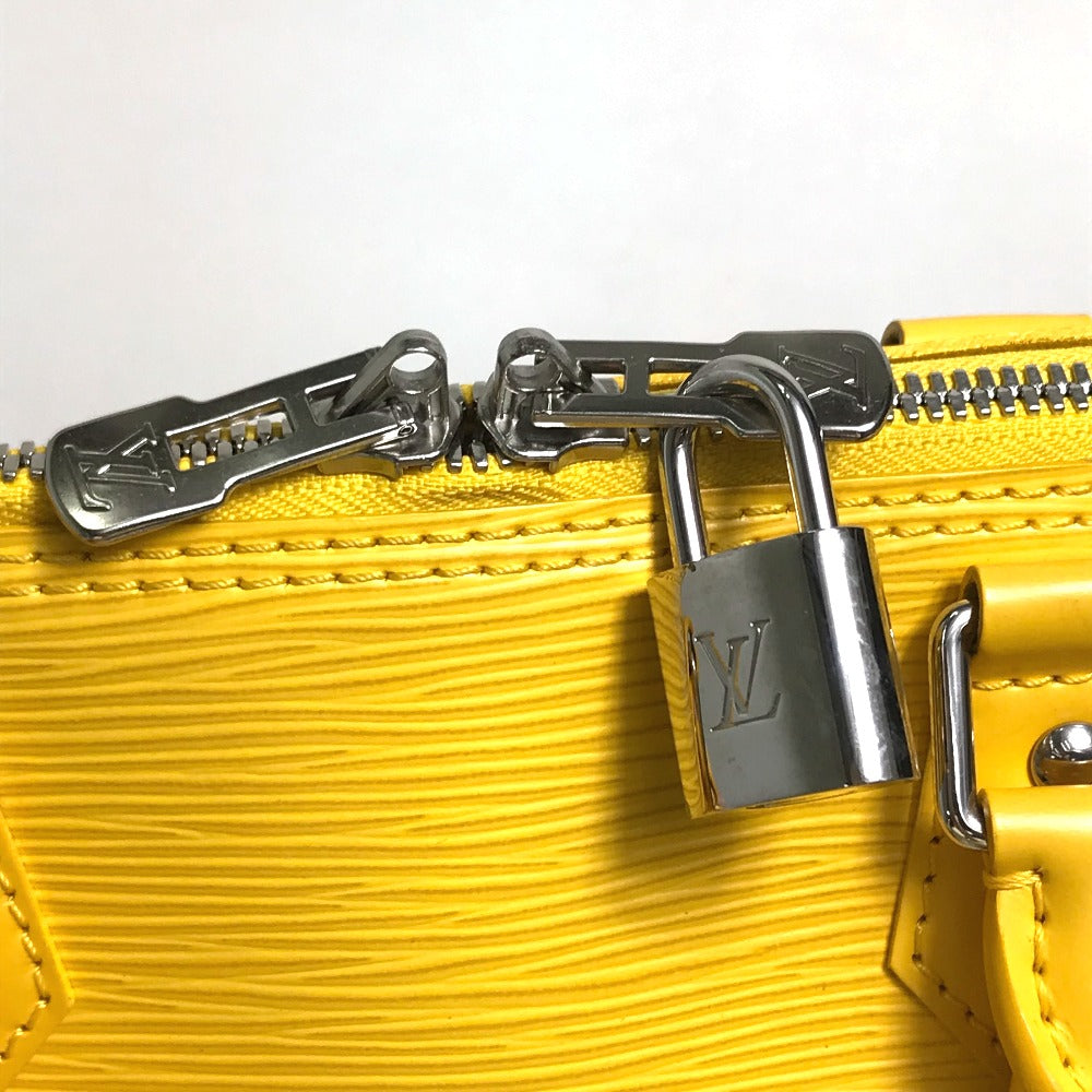LOUIS VUITTON M40951 Epi Alma PM Tote Bag, Handbag, Epi Leather, Women's, Mimosa Yellow