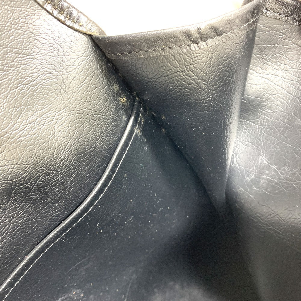 BURBERRY ロゴ チェック カバン ポーチ クラッチバッグ キャンバス/レザー ユニセックス ベージュ