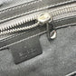 GUCCI 474137 GG Messenger Bag Shoulder Bag in GG Supreme Canvas, Men's, Black