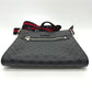 GUCCI 474137 GG Messenger Bag Shoulder Bag in GG Supreme Canvas, Men's, Black