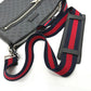 GUCCI 474137 GG Messenger Bag Shoulder Bag in GG Supreme Canvas, Men's, Black