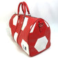 LOUIS VUITTON M52121 エピ 2018FIFAワールドカップ サッカーボール キーポルバンドリエール50 2WAYバッグ ボストンバッグ エピレザー メンズ レッド