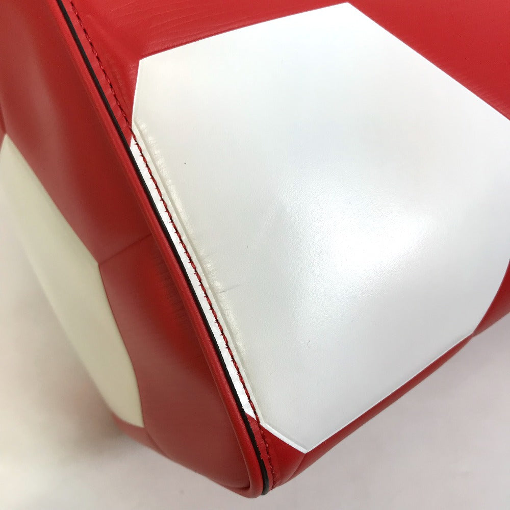LOUIS VUITTON M52121 エピ 2018FIFAワールドカップ サッカーボール キーポルバンドリエール50 2WAYバッグ ボストンバッグ エピレザー メンズ レッド