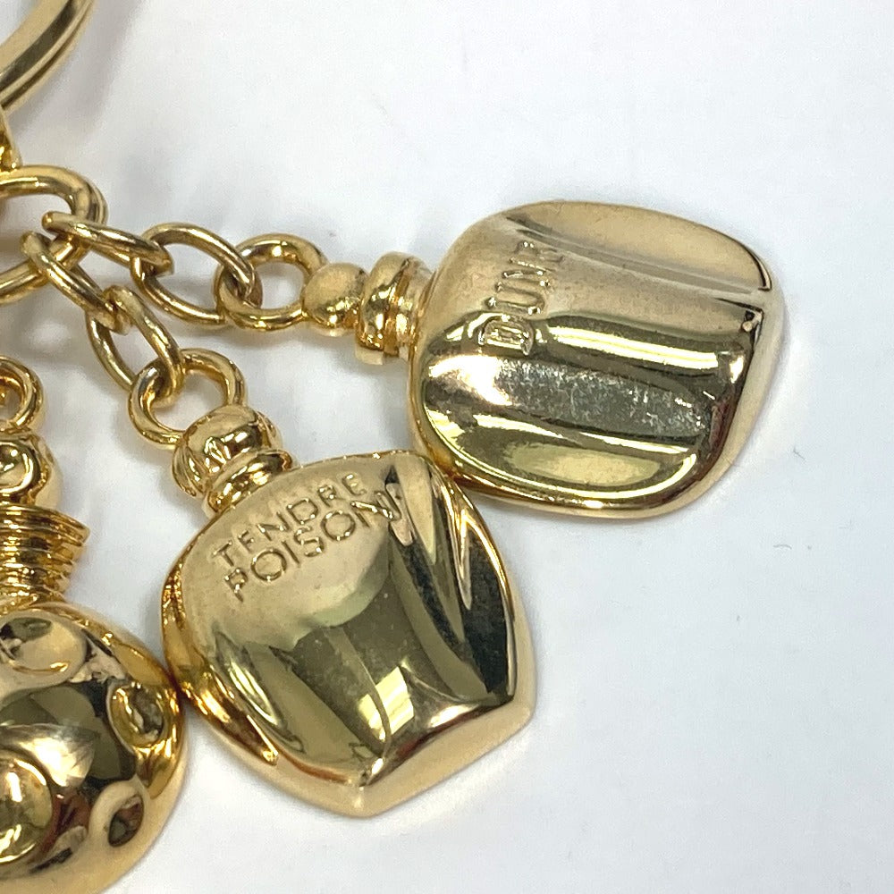 Christian Dior 香水 パヒューム バッグチャーム キーリング キーホルダー GP レディース ゴールド