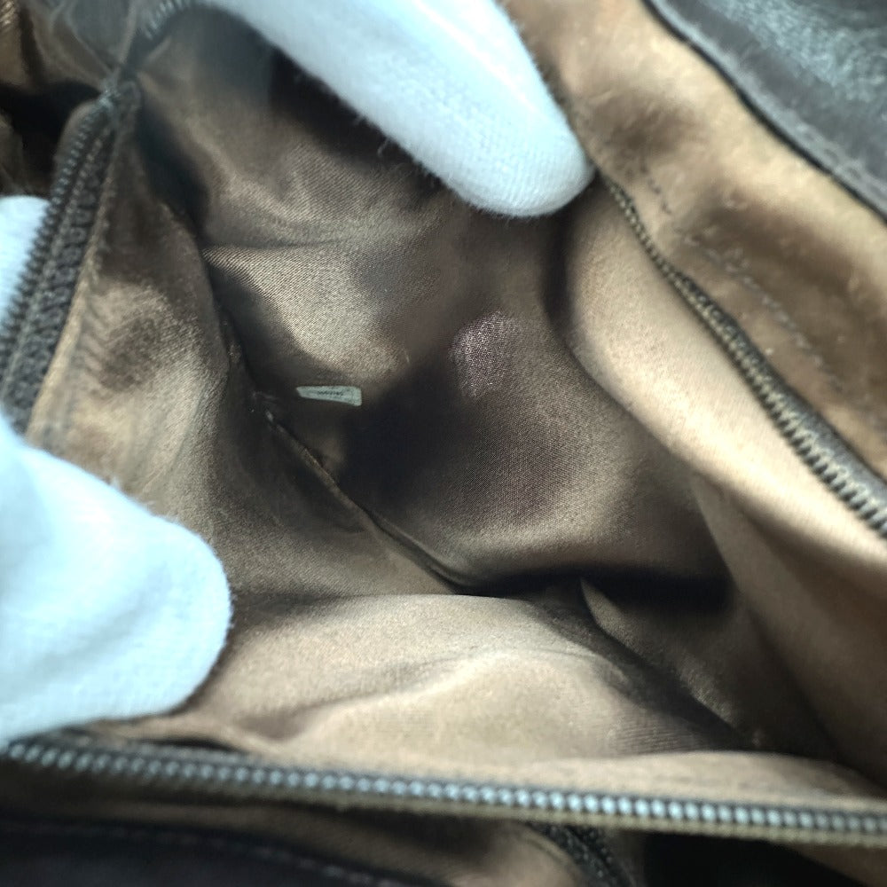 CHANEL CC ココマーク マトラッセ キルティング チェーン バックパック カバン リュックサック ラムスキン レディース ブラウン - brandshop-reference