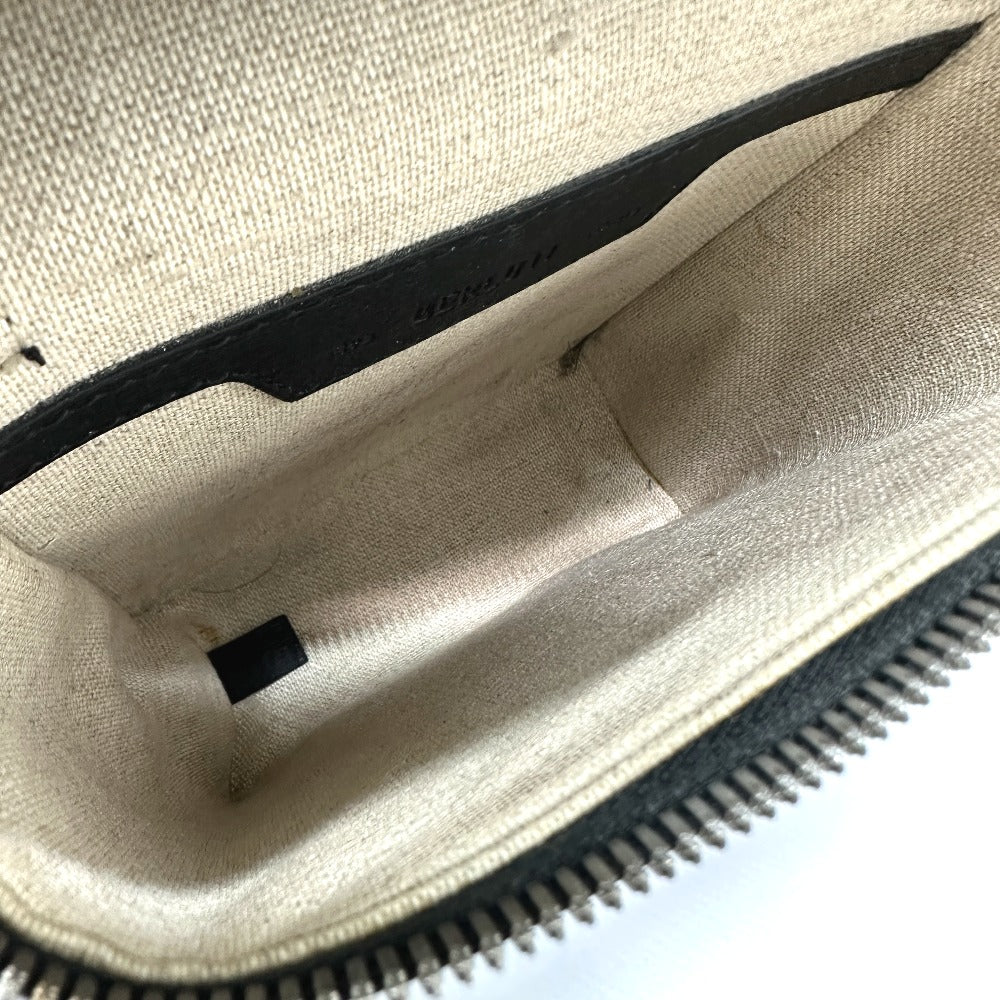 Berluti カリグラフィ スクリット スワイプ ショルダーバッグ レザー メンズ ブラウン
