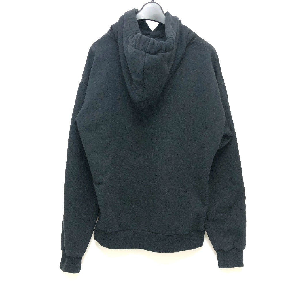 CELINE 2Y468670Q ロゴ紐 フード フーディー スウェット アパレル パーカー コットン メンズ ブラック - brandshop-reference