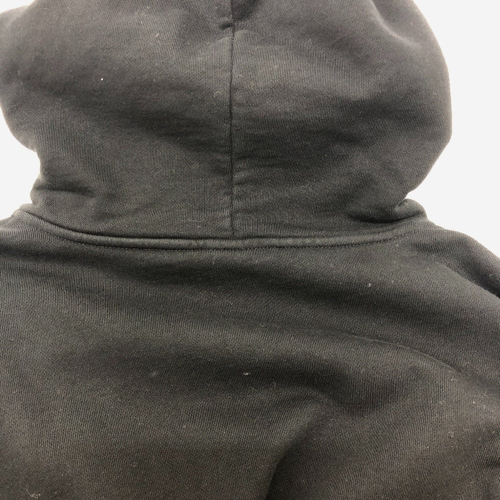 CELINE 2Y468670Q ロゴ紐 フード フーディー スウェット アパレル パーカー コットン メンズ ブラック - brandshop-reference