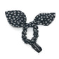 CHANEL Ribbon Coco Mark Hair Accessory, 23 Pieces, Silk Scrunchie, Women's, Black and White