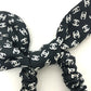 CHANEL Ribbon Coco Mark Hair Accessory, 23 Pieces, Silk Scrunchie, Women's, Black and White