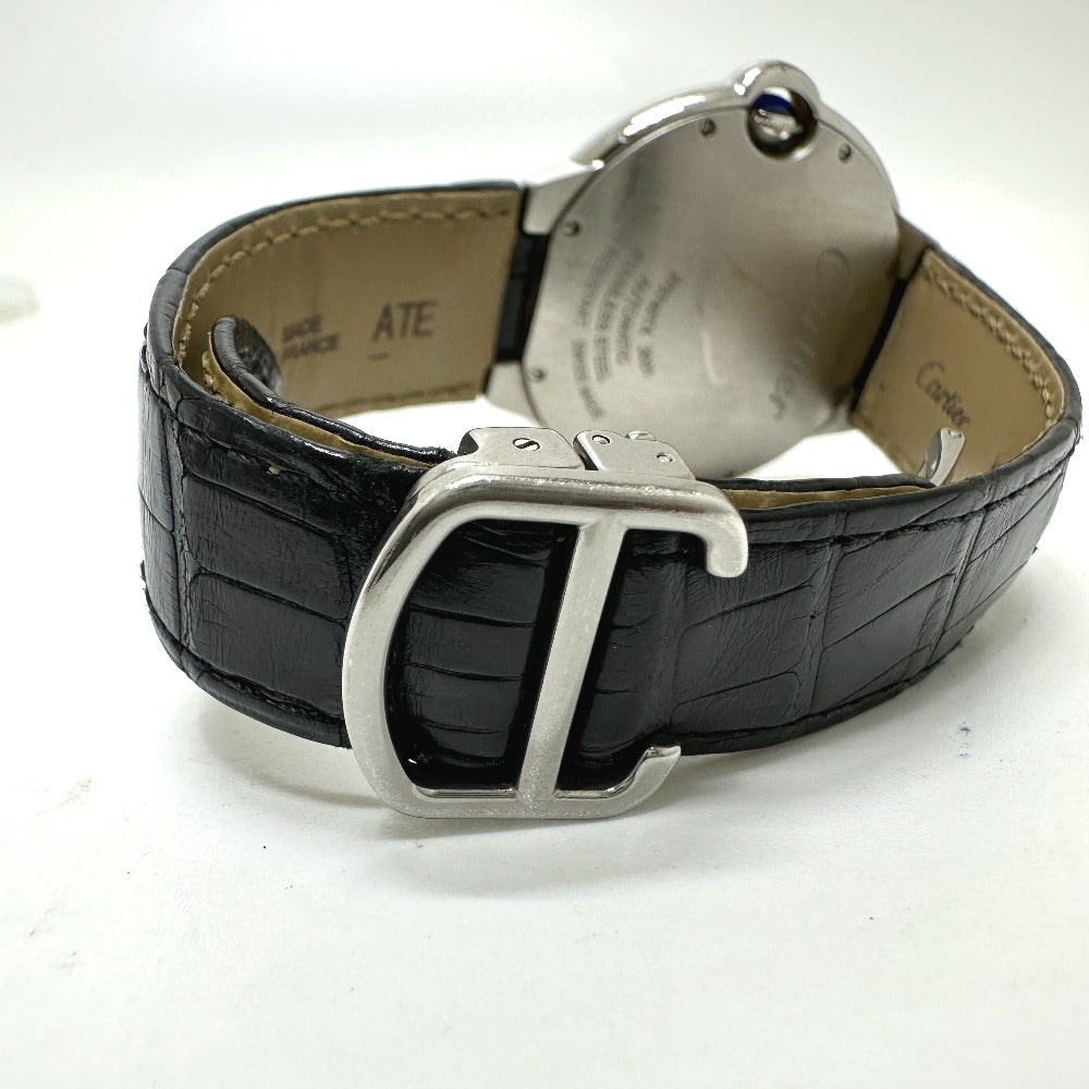CARTIER W69016Z4 バロンブルー 自動巻き デイト 腕時計 SS メンズ - brandshop-reference