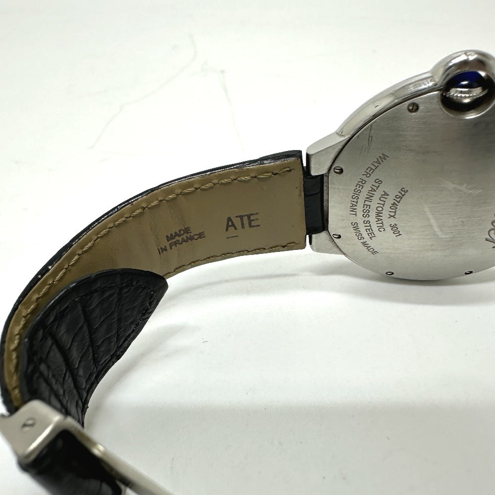 CARTIER W69016Z4 バロンブルー 自動巻き デイト 腕時計 SS メンズ - brandshop-reference