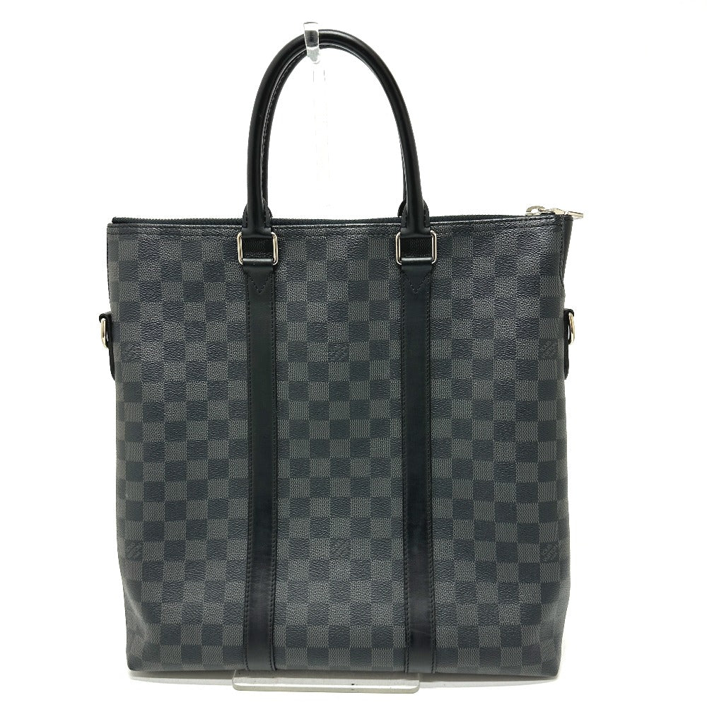 LOUIS VUITTON N40000 ダミエグラフィット アントン カバン トートバッグ ダミエグラフィットキャンバス メンズ ブラック