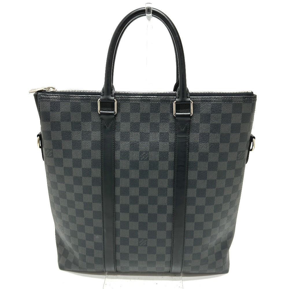 LOUIS VUITTON N40000 ダミエグラフィット アントン カバン トートバッグ ダミエグラフィットキャンバス メンズ ブラック