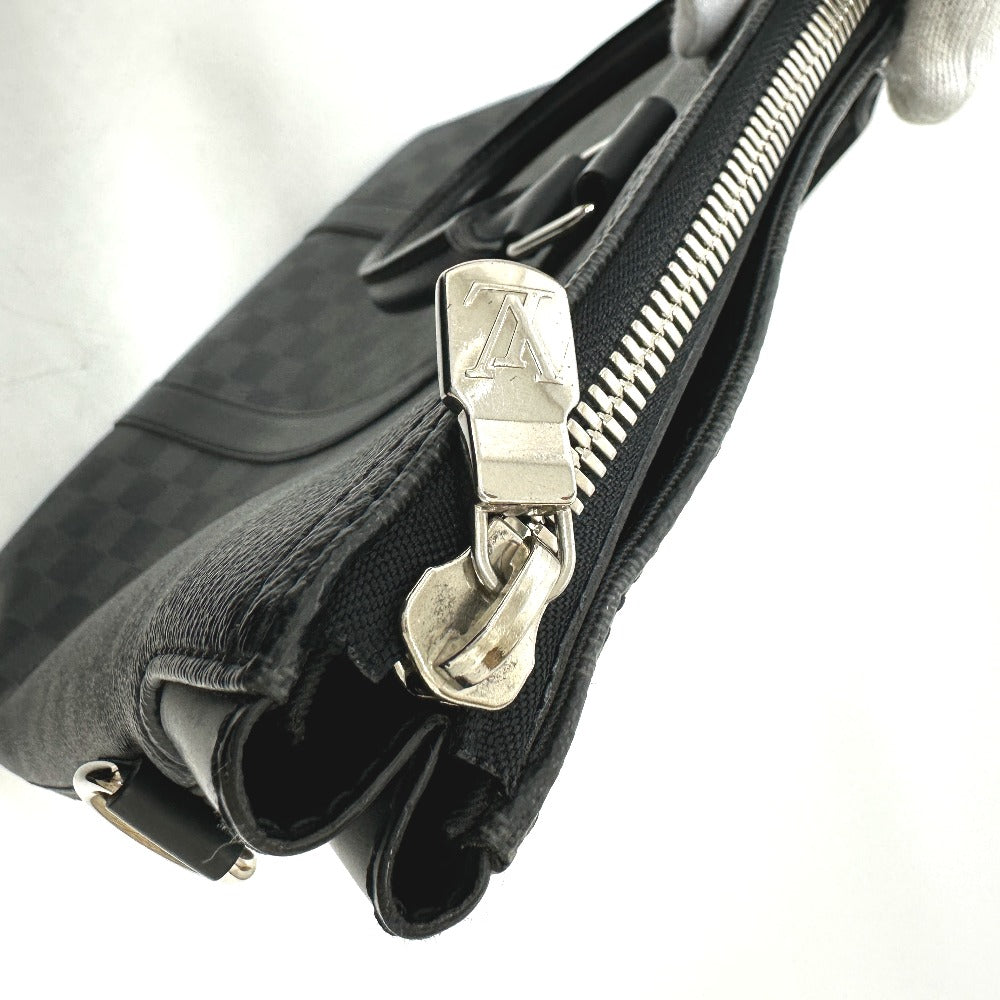 LOUIS VUITTON N40000 ダミエグラフィット アントン カバン トートバッグ ダミエグラフィットキャンバス メンズ ブラック