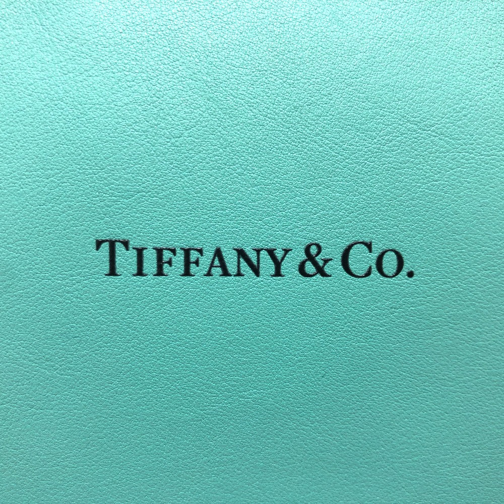TIFFANY &amp; Co. Cat Street Small Shopping Tote, 2-Way Bag, Shoulder Bag, Handbag, Crossbody Bag, Leather, Women's, Blue