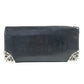 CHROME HEARTS Single Fold LNG SNGL FLD TIPS Bifold Long Wallet Long Wallet Leather Unisex Black