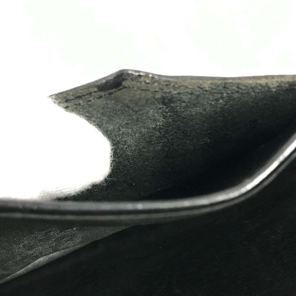 CHROME HEARTS Single Fold LNG SNGL FLD TIPS Bifold Long Wallet Long Wallet Leather Unisex Black