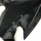 CHROME HEARTS Single Fold LNG SNGL FLD TIPS Bifold Long Wallet Long Wallet Leather Unisex Black