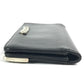 CHROME HEARTS Single Fold LNG SNGL FLD TIPS Bifold Long Wallet Long Wallet Leather Unisex Black
