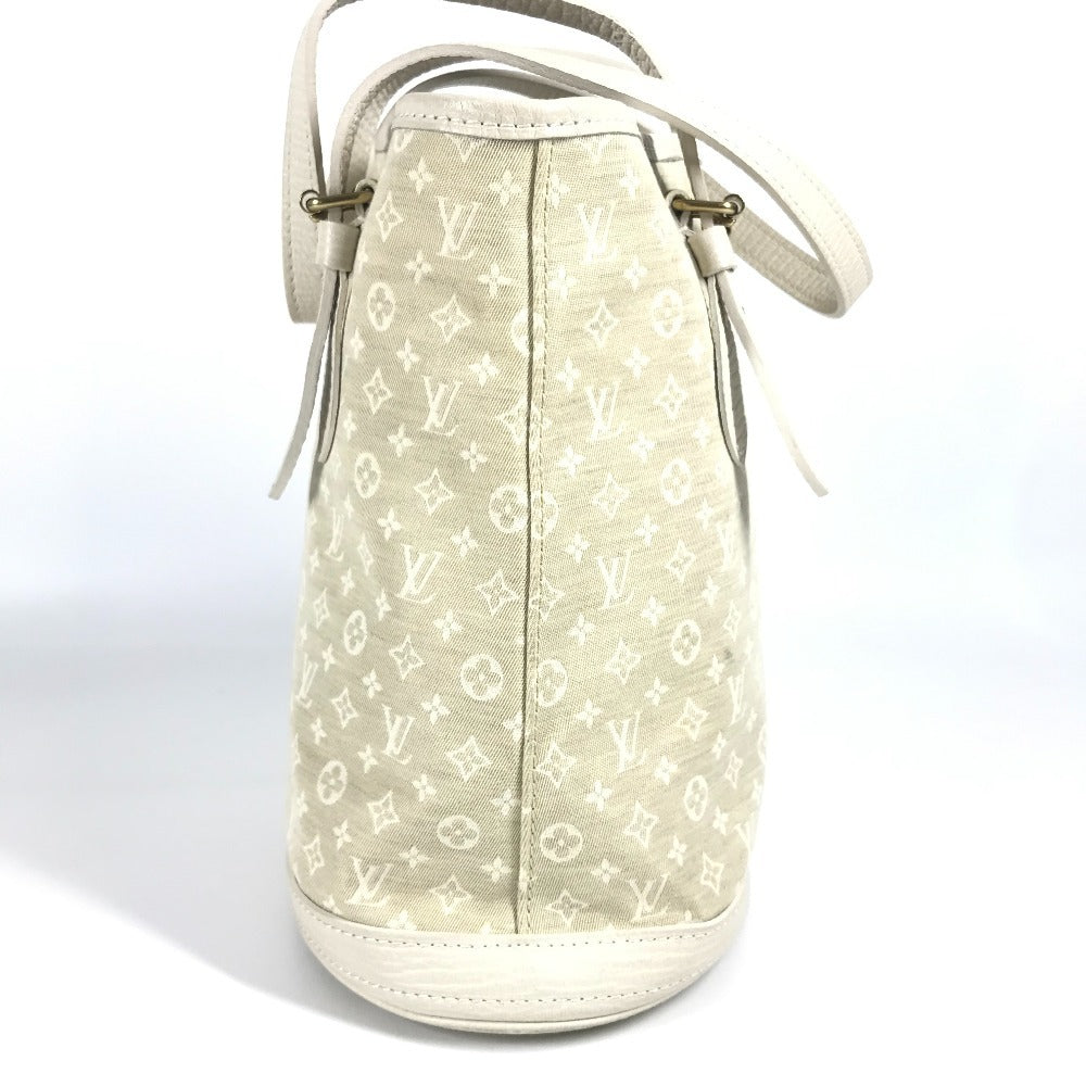LOUIS VUITTON M95316 Monogram Mini Run Bucket PM Bucket PM Bag Shoulder Bag Bucket Type with Pouch Shoulder Bag Monogram Mini Run Canvas Women's Dune White Series