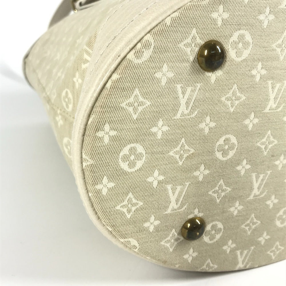 LOUIS VUITTON M95316 Monogram Mini Run Bucket PM Bucket PM Bag Shoulder Bag Bucket Type with Pouch Shoulder Bag Monogram Mini Run Canvas Women's Dune White Series