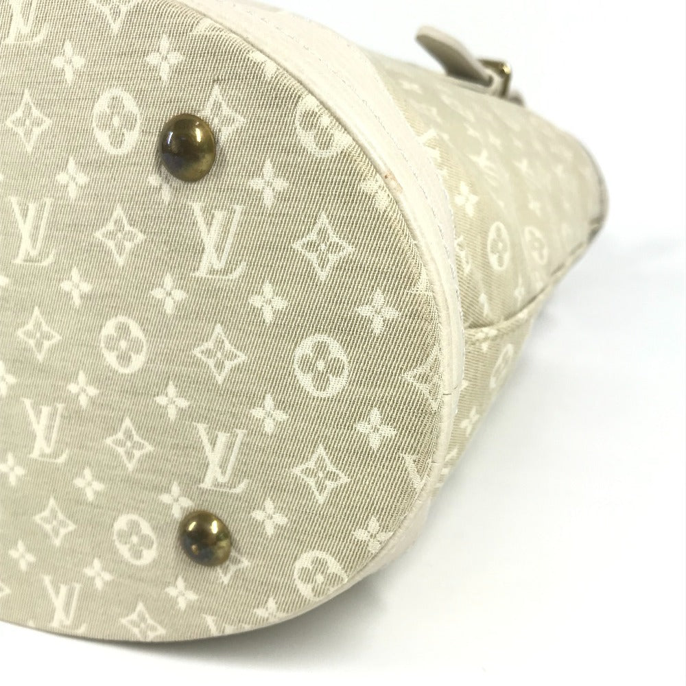 LOUIS VUITTON M95316 Monogram Mini Run Bucket PM Bucket PM Bag Shoulder Bag Bucket Type with Pouch Shoulder Bag Monogram Mini Run Canvas Women's Dune White Series