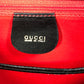 GUCCI 000 1951 Turnlock Old Gucci Bamboo Top Handle Handbag in Black Leather