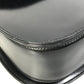 GUCCI 000 1951 Turnlock Old Gucci Bamboo Top Handle Handbag in Black Leather