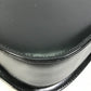 GUCCI 000 1951 Turnlock Old Gucci Bamboo Top Handle Handbag in Black Leather