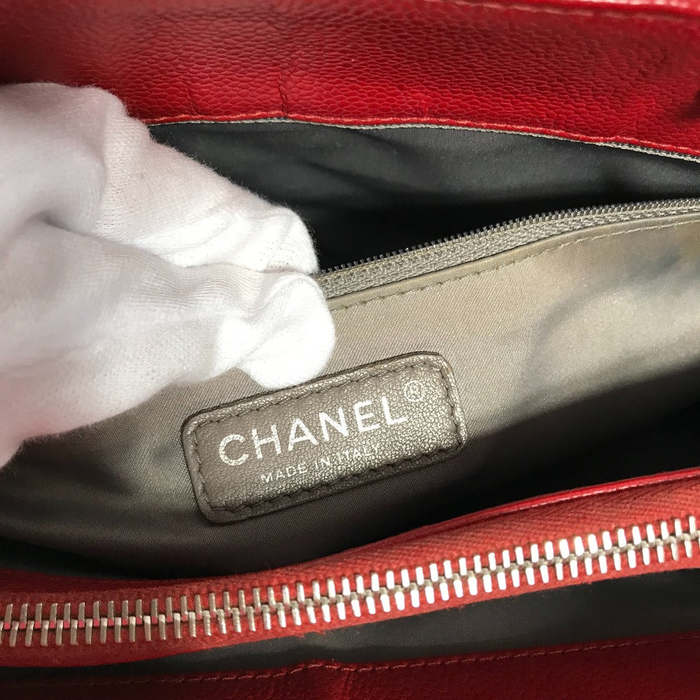 CHANEL A50995 CC ココマーク 肩掛け マトラッセ  キルティング チェーン GST ショルダーバッグ カバン トートバッグ キャビアスキン レディース - brandshop-reference