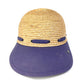 Dior Women's Cotton Straw Sports Cap with Ribbon, Navy/Beige