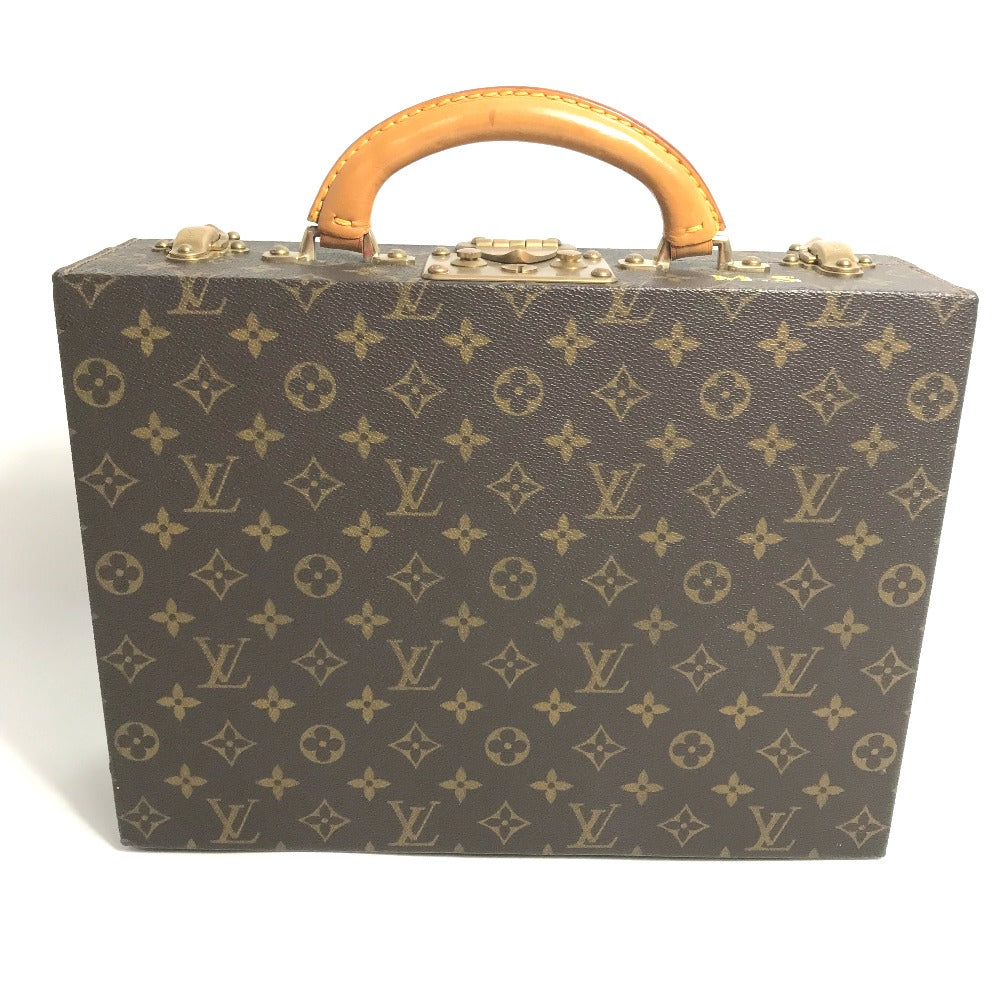 LOUIS VUITTON M47120 Monogram Box Boite Bijoux Jewelry Case Trunk Interior Accessory Case Monogram Canvas Women's Brown