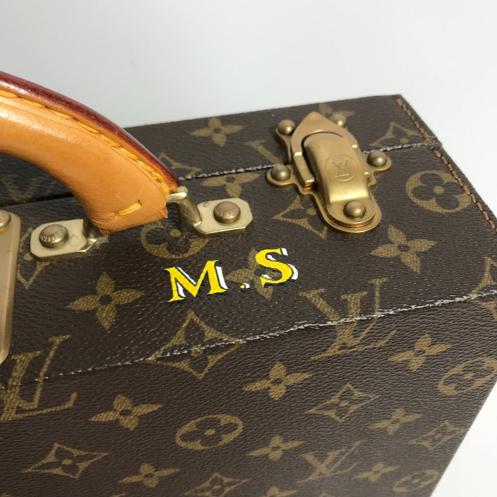 LOUIS VUITTON M47120 モノグラム  ボックス ボワット・ビジュー ジュエリーケース トランク インテリア  アクセサリーケース モノグラムキャンバス レディース ブラウン - brandshop-reference