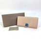 BVLGARI Bvlgari Logo Clip Bifold Wallet Leather Women's Light Pink