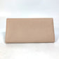 BVLGARI Bvlgari Logo Clip Bifold Wallet Leather Women's Light Pink
