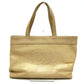 CHANEL Shoulder Bag, Coco Mark, CC Tote Bag, Caviar Skin, Women's, Beige