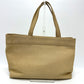 CHANEL Shoulder Bag, Coco Mark, CC Tote Bag, Caviar Skin, Women's, Beige