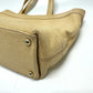 CHANEL Shoulder Bag, Coco Mark, CC Tote Bag, Caviar Skin, Women's, Beige