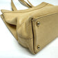 CHANEL Shoulder Bag, Coco Mark, CC Tote Bag, Caviar Skin, Women's, Beige